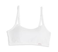 Cotonella, Brassiere en coton doux avec bonnets amovibles et bretelles réglables - Art. ADD22, Blanc, L