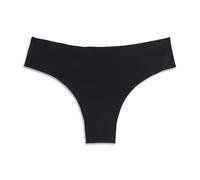 Cotonella, Brésilien en microfibre invisible sans coutures et soufflet en coton - Art. 8141, Noir , M