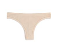 Cotonella, Slip brésilien Femme en Doux Jersey bi-élastique de Coton Bio - Bords à la Taille et aux Jambes recouverts de Tissu - Art. GD438