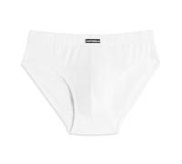 Cotonella, Slip homme en coton doux bi-élastique - élastique recouvert à la taille - étiquette logo sur la ceinture - double épaisseur au niveau des formes anatomiques avec coupe verticale - Art. 8335