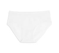 Cotonella, Slip midi Femme, en Doux Jersey bi-élastique de Coton Bio - Bords à la Taille et aux Jambes recouverts de Tissu - Art. GD440