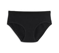 Cotonella, Slip midi Femme, en Doux Jersey bi-élastique de Coton Bio - Bords à la Taille et aux Jambes recouverts de Tissu - Art. GD440
