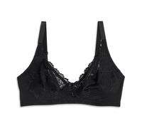 Cotonella, Soutien-Gorge à Balconnet Emma, avec Bonnets en Dentelle et Dos en Microfibre, Un Soutien-Gorge aux Bretelles revêtues de Coton, sans Armatures et sans Rembourrage - Art.CD038