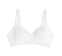 Cotonella, Soutien-Gorge à Balconnet Emma, avec Bonnets en Dentelle et Dos en Microfibre, Un Soutien-Gorge aux Bretelles revêtues de Coton, sans Armatures et sans Rembourrage - Art.CD038
