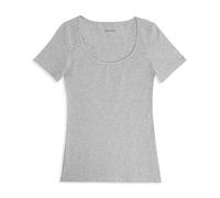 Cotonella, T-shirt à manches courtes avec large encolure ronde - T-shirt en jersey de coton doux bi-élastique - Art. GD010