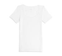 Cotonella, T-shirt à manches courtes avec large encolure ronde - T-shirt en jersey de coton doux bi-élastique - Art. GD010