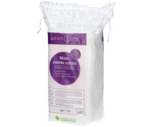 Cotonnerie Maxi Carrés Coton Sachet Bâtonnet(S) 80 pc(s)