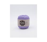 Pingouin - Pelote de Laine PINGO Coco (100 g) - Laine à Tricoter - 100% Coton - Aiguille n°2.5 - Couleur Violette