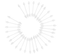 Cotons-tiges pour Bébé à Gros Embout Double, 112 Pièces, Coton Blanc | Bout Rond Gourdshaped, Nettoyage Doux Nez et Bouche, Format Portable pour Voyage et Hygiène