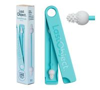 Cotons-tiges réutilisables LastSwab® - Alternative durable aux cotons-tiges jetables - Faciles à nettoyer - Avec étui de voyage pratique - Turquoise