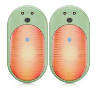 COTOP Chauffe-Mains USB Rechargeable, 6000mAh Portable Chauffe-Mains de Poche, Cadeau Hommes/Femmes pour Hiver/Extérieur/Raynaud-Vert