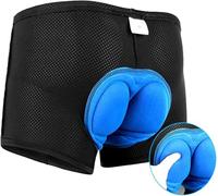 COTOP Short de Cyclisme pour Homme avec Coussinet en Gel 3D, sous-vêtement de Cyclisme VTT, Slip Respirant à séchage Rapide