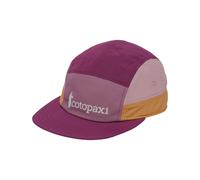 Cotopaxi - Casquette légère - Tech 5 Panel Hat Fig and Jam en Nylon - Bordeaux Bordeaux