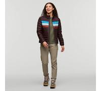 Cotopaxi - Fuego Down Jacket - Doudoune femme Coffee Stripes - S