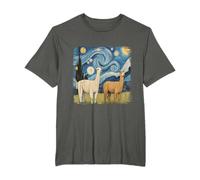 Cotopaxi Illustration Nuit étoilée Llama National Park Souvenir T-Shirt