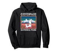 Cotopaxi Lama Souvenir du parc national de l'Équateur Sweat à Capuche