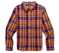 Cotopaxi - Women's Mero Organic Flannel Shirt - Chemise - S - black violet plaid