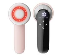 Cotsoco Masseur Anti Cellulite, Outil De Modelage Corporel, Appareil Portable Sans Fil Pour éliminer La Cellulite,Ventre, Graisse, Taille, Jambes, Fesses, Bras, Cadeau Pour Femme (Rose)