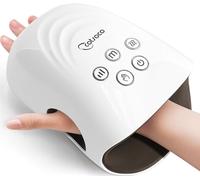 cotsoco Masseur de main avec chaleur et compression pour l'arthrite et le syndrome du canal carpien, cadeaux d'anniversaire pour femmes, mamans, hommes, blanc, cadeau d'anniversaire