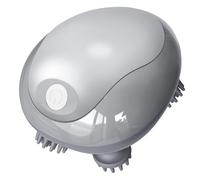 cotsoco Masseur électrique portable pour cuir chevelu avec pétrissage 96 nœuds de massage, petit grattoir de tête portable sans fil pour la croissance des cheveux, nettoyage en profondeur et