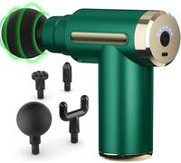 Cotsoco Mini Pistolet de Massage Musculaire, Masseur à percussion musculaire avec 4 têtes de massage, Massage gun pour les jambes, le dos, les épaules et le cou, excellent cadeau