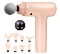 cotsoco Pistolet de massage pour tissus profonds, pistolet de massage musculaire pour le dos pour soulager la douleur, outil de massage électrique portable à 20 vitesses avec moteur silencieux sans
