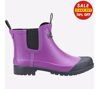 Cotswold Blenheim Femmes Imperméable Mi Cheville Bottes en Caoutchouc Violet
