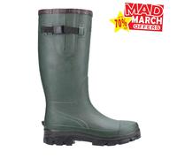 Cotswold Grange Boucle Fermeture Hommes Bottes Imperméable Caoutchouc Vert