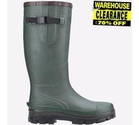 Cotswold Grange Boucle Fermeture Hommes Bottes Imperméable Caoutchouc Vert
