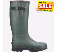 Cotswold Grange Boucle Fermeture Hommes Bottes Imperméable Caoutchouc Vert