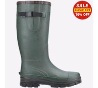 Cotswold Grange Boucle Fermeture Hommes Bottes Imperméable Caoutchouc Vert