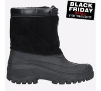 Cotswold Venture Hiver Hommes Extérieur Imperméable Bottes en Caoutchouc Noir