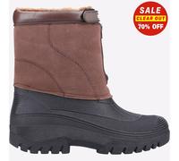 Cotswold Venture Junior Mode Hiver Décontracté Étanche Wellington Coffre Marron