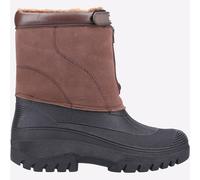 Cotswold Venture Junior Mode Hiver Décontracté Étanche Wellington Coffre Marron