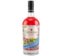 COTSWOLDS No.1 Wildflower Gin - Gin Distillé - 41,7% Alcool - Origine : Angleterre - Notes de Lavande & Fleurs d'Orangers - A déguster pur ou en cocktail - 70 cl