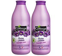 Cottage Douche/Bain Lait Hydratant Divine Violette 97% d'Ingrédients d'Origine Naturelle, 1 Unité