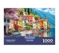 Cottage de Montagne 1000 Pièces Thème Paysage Puzzles pour Adultes Un Puzzle Difficile Jeu Éducatif Défi Jouets Enfants Activité Familiale Parfaite Décoration De La Maison 52x38cm/1000pcs