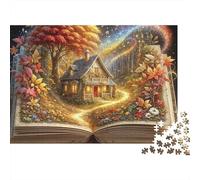 Cottage de Rêve Automne Puzzle 1000 Pièces pour Adultes 52x38cm/1000pcs