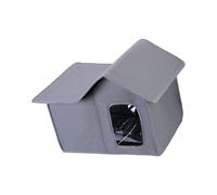Cottage d'extérieur coupe-vent sécurisé pour chien avec corde d'ancrage pour une protection contre le vent fort du chat errant en saison des pluies maison quatre saisons