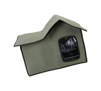 Cottage d'extérieur coupe-vent sécurisé pour chien avec corde d'ancrage pour une protection contre le vent fort du chat errant en saison des pluies maison quatre saisons
