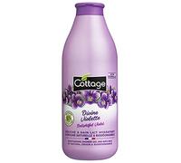 Cottage Douche/Bain Lait Hydratant Divine Violette 97% d'Ingrédients d'Origine Naturelle, 1 Unité