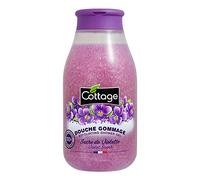 Cottage Douche Gommage Sucre de Violette Grains Exfoliants 100% Naturels