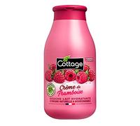Cottage Douche Lait Hydratante - Crème de Framboise - 97% D’Ingrédients D’Origine Naturelle - Fabriqué en France 250 ml