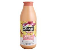 Cottage Douche Lait Hydratante Mangue Bio & Jus de Passion Bio 550 ml - Gel Douche Hydratant - 98% d'Ingrédients d'Origine Naturelle - Fabriqué en France