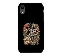 Cottage Garden Couronne Florale pour Grand-mère Coque pour iPhone XR