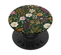 Cottage Garden Flower Match Vintage Cottagecore PopSockets PopGrip Adhésif