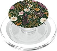 Cottage Garden Flower Match Vintage Cottagecore PopSockets PopGrip pour MagSafe