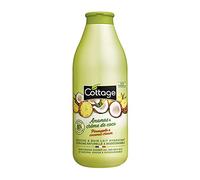 Cottage Gel Douche & Bain Lait Hydratant 97% d'Ingrédients d'Origine Naturelle, 750ml -Fabriqué en France - Ananas & Crème de Coco