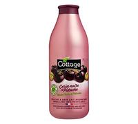 Cottage Gel Douche & Bain Lait Hydratant 97% d'Ingrédients d'Origine Naturelle, 750ml -Fabriqué en France - Cerise Noire & Pistache