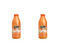 Cottage Gel Douche & Bain Lait Hydratant 97% d'Ingrédients d'Origine Naturelle, 750ml -Fabriqué en France - Fleur d'Oranger (Lot de 2)